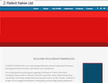 Tablet Screenshot of flatknitintl.com